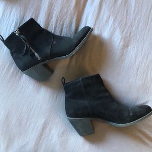 Suede Booties